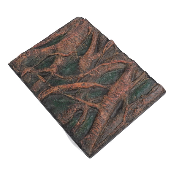 M Buder Aquarium Background Multipurpose 3D Effects Vivid Fine Crafted Fish Tank Background Wall for Reptiles Tank 23.6x17.7x1.6in (60x45x4cm) Pattern H