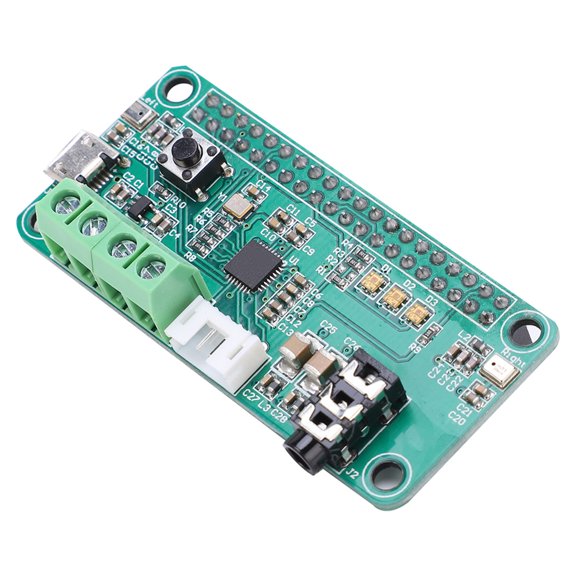 M Buder Audio Decoding Module Dual Microphone Speech Recognition WM8960 Stereo Codec Board Integrates 3.5mm Jack Output 2X1W Speaker Interface DC 5V Power Microcontroller Accessory