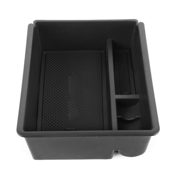 M Buder Auto Central Console Storage Box Armrest Tray Organizer for Mitsubishi Outlander 2019-2020 Black ABS Insert Tray