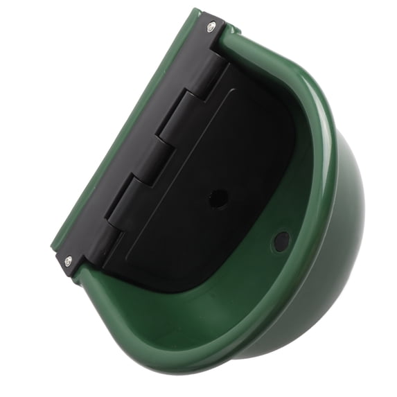 M Buder Automatic Float Valve Water Trough Livestock Drinking Bowl for Horse Cattle Sheep, Green, 4 L Capacity, 10.4 in / 26.5 cm