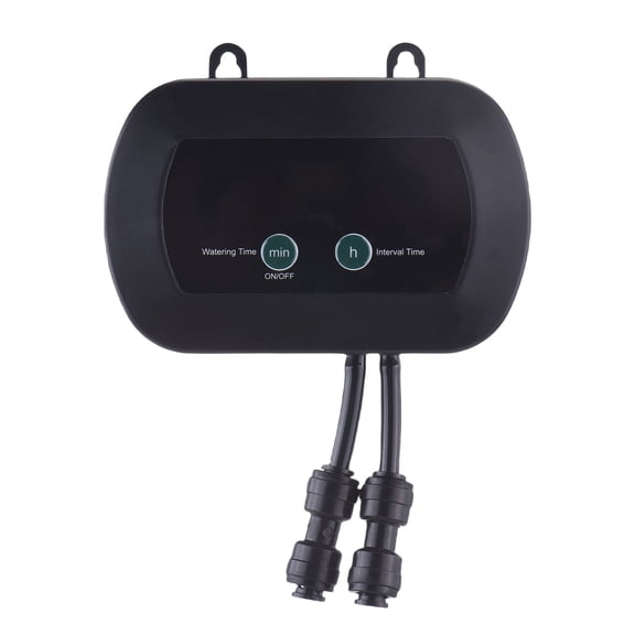 M Buder Automatic Watering System with Smart Timer, Intelligent Plant Watering Controller & Reptile Humidifier, Includes 5m Hose and Rotating Nozzle for Indoor Outdoor Gardens