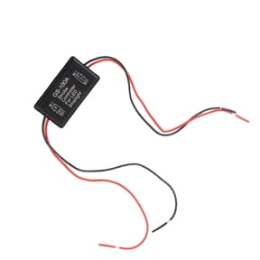M Buder Automotive Brake Lights Strobe Controller Plastic LED Flash Control Module GS-100A 12V-24VDC Tail Stop Light Flasher Relay Safety Enhancer (3.15 inches / 8 cm) - Universal Fit