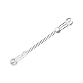 M Buder Automotive Gearbox Linkage Rod Shift Link Replacement Fit For Corsa C Combo Models 2006-2015 Silver Metal Transmission Component OEM 93183155 Auto Specialty Part (8.66 inches / 22 cm)