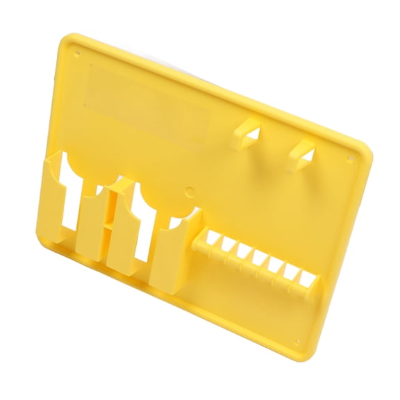 M Buder B301 Lockout Tagout Station 9 Lock Locations Open Design Rugged Reliable for Industrial Safety, 1 Count