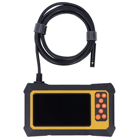 M Buder B315 Dual Lens Industrial Endoscope 1080P Digital Borescope with 4.3" LCD Screen, IP67 Waterproof, 8mm Camera - Yellow 7M (22.97 ft) / 700 cm [cite: 30, 34]