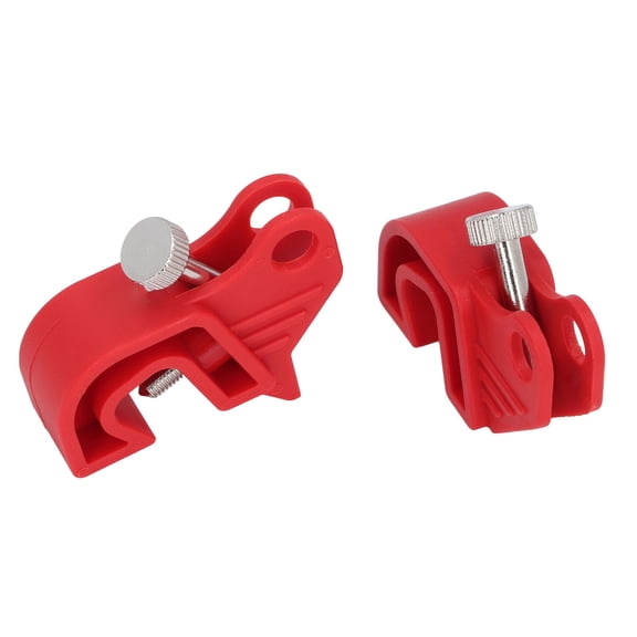 M Buder BD-D24 Circuit Breaker Lockout Device Nylon PA Breaker Safety Lock for Electricity Industry, 2 Count