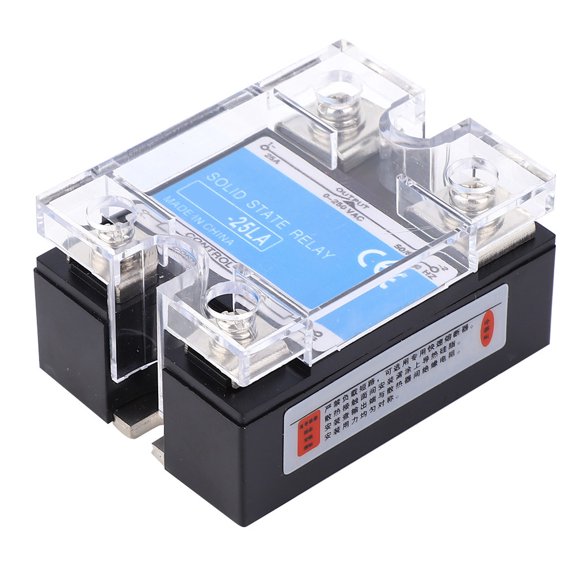 M Buder BERM Solid State Relay Single Phase 4-20mA Current Type Voltage Regulator 25A 0-250VAC SSR Control Module for Industrial Automation (2.36 x 1.97 x 1.18 inches / 6.0 x 5.0 x 3.0 cm)