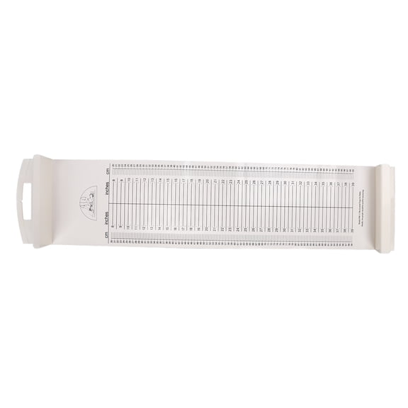 M Buder Baby Height Ruler Soft Waterproof Foldable PVC Kids Growth Chart Measuring Cloth (7.9-39 inches / 20-99 cm)