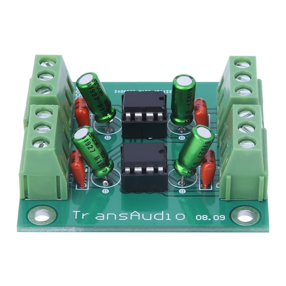 M Buder Balanced Converter Board Dual Channel Low Distortion Amplifier Components DRV134PA