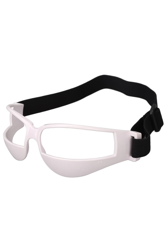 Basketball Dribbling Goggles Anti Bowing Head Elastic Plastic Lightweight Adjustable Basketball Training Glasses Eye Protection Sports Sunglasses for Driving Cycling Riding 17x6cm / 6.7x2.4in