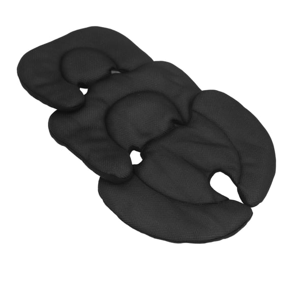 M Buder Bassinet Insert Pad Body Support Universal Removable Protective Cushion Pram Liner Black