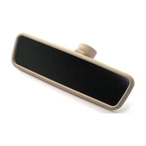 M Buder Beige Interior Rear View Mirror Replacement for VW Golf Jetta Bora Passat B5 EOS Tiguan Polo, Wide Angle HD Glass Shatterproof Car Mirror, Direct Replacement 9.84 inches / 25 cm