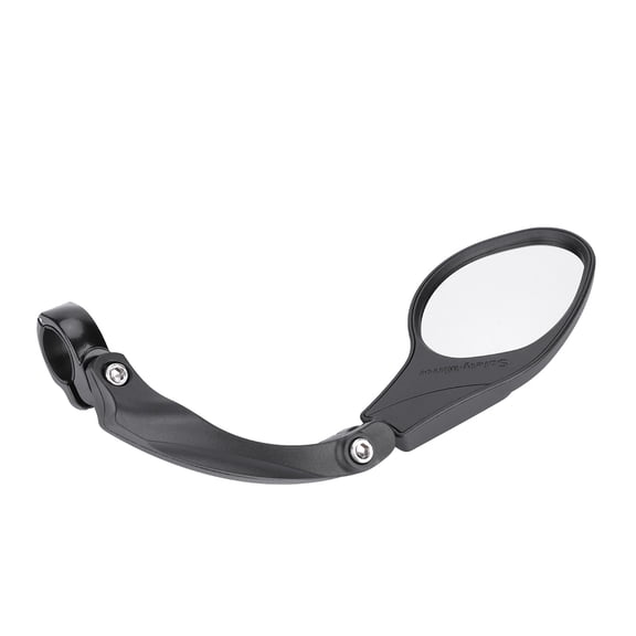 M Buder Bicycle Handlebar Rear View 360 Rotation Mirror for Mountain Road Bikes, Left Side, Black