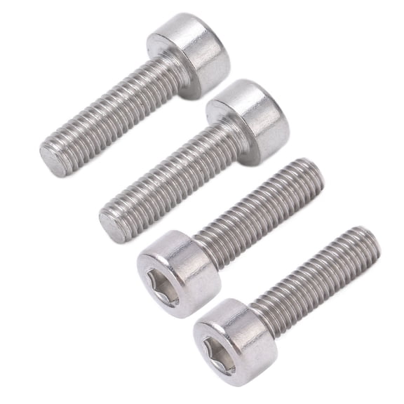 M Buder Bicycle Stem Screws M5x18 Stainless Steel Hex Socket Bolts for Mountain and Road Bikes, 4 Pieces