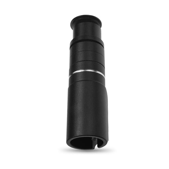 M Buder Bike Fork Stem Extender Bicycle Handlebar Riser Adapter MTB Mountain Bike Head Up Adapter, Fits 28.6mm Fork, Adds 1.38 Inches / 35mm Height, Black Aluminum Alloy Cycling Riser, 1 Pack