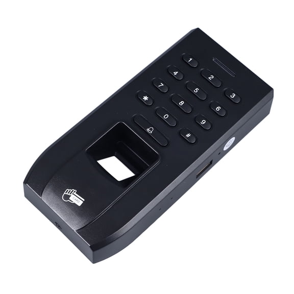 M Buder Biometric Fingerprint Attendance Machine And Password Time Clock Recorder System For Small Business Employees With RFID Card Reader And 1.8-Inch LCD Screen (7.09 inches / 18 cm)