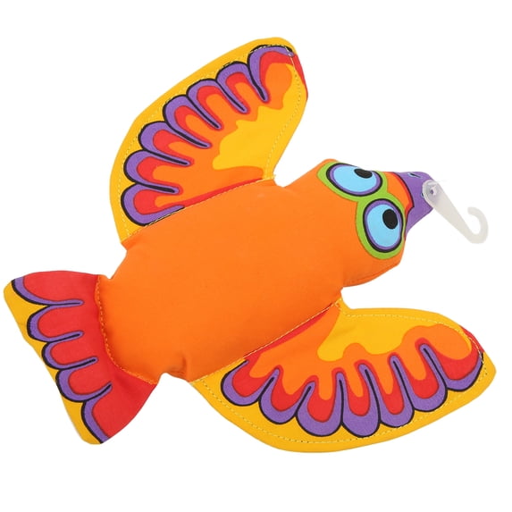 M Buder Bird Shaped Squeaky Dog Toy, Interactive Chew Toy for Medium Dogs, Dental Teething and Tooth Cleaning Vocal Toy, Squeaker Engages Natural Instincts (9.05 inches / 23 cm)