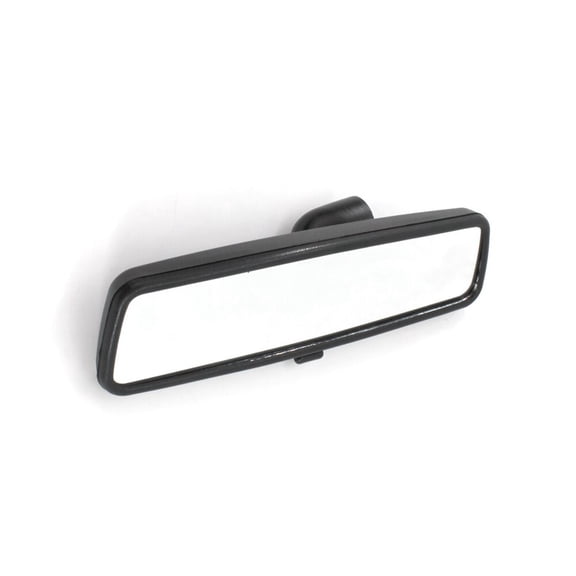 M Buder Black Interior Rear View Mirror Replacement for VW Golf Jetta Bora Passat B5 EOS Tiguan Polo, Wide Angle HD Glass Shatterproof Car Mirror, Direct Replacement 9.84 inches / 25 cm