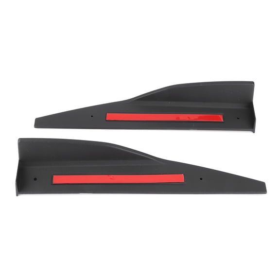 M Buder Black Side Skirt Rocker Splitters Diffuser Winglet Fit for Ford Mustang Roush 2015+ 15.75 inches / 40 cm
