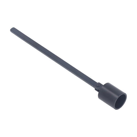 M Buder Black Stainless Steel Candle Snuffer Extinguisher, Long Handle Safe Flame Snuffer Tool (7.87 inches / 20 cm)