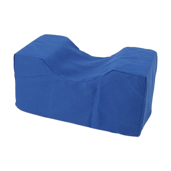 M Buder Blue Ankle Pillow Foot Elevator Sponge Breathable Anti Bedsore Cushion Leg Rest Elevating Pad for Elderly Patient Injury Relief Support (7.9 inches / 20 cm)