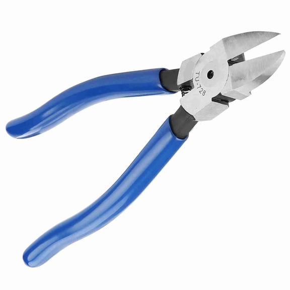 M Buder Blue Diagonal Pliers Cable Nose Cutting Nippers Wire Cutter Tool, 7.1 inches / 18 cm