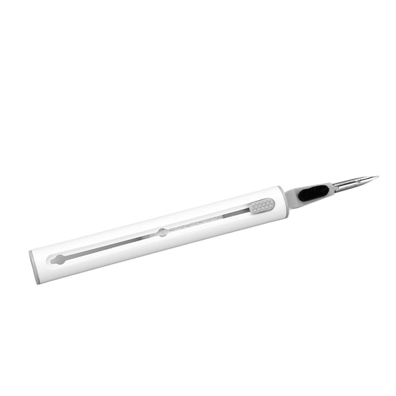 M Buder Bluetooth Earbuds Cleaning Pen Multifunctional Dust Removal Tool Headset Brush Cleaner For Wireless Earphones Keyboards Cameras Laptops Mobile Phones, Synthetic Shuttlecocks, 1 Count