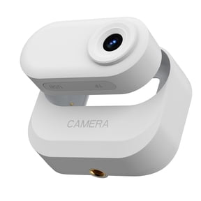 M Buder Body Tiny Camera 1080P FHD Magnetic Wearable Wireless Mini Action Camcorder with Motion Detection for Pets Travel Outdoor Adventures Water Sports and Daily Video Recording White