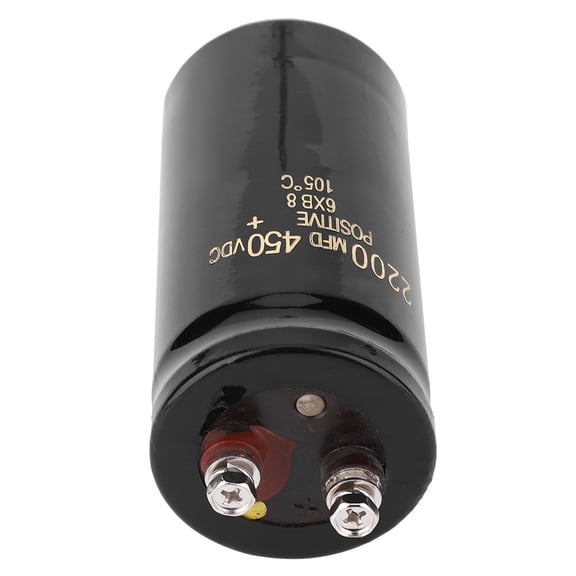 M Buder Bolt Pin Electrolytic Capacitor 450V 2200uf Aluminium Electrolysis Dielectric Capacitor Replacement Part High Quality Electrical Component 1.97 x 4.13 inches (50x105 mm)