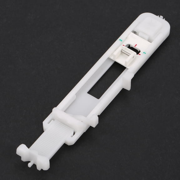 M Buder Button Hole Press Foot with 1-Step Keyhole Function, Durable Plastic Sewing Machine Presser Feet Accessory for Household Repairs