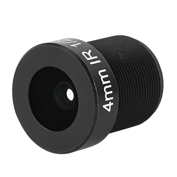 M Buder CCTV 4mm 3MP HD Board Lens Security Replacement Camera Lens with Fixed Focal Length (0.16 inches / 4 mm), Universally Compatible for 1/2.7 Image Format Surveillance Systems