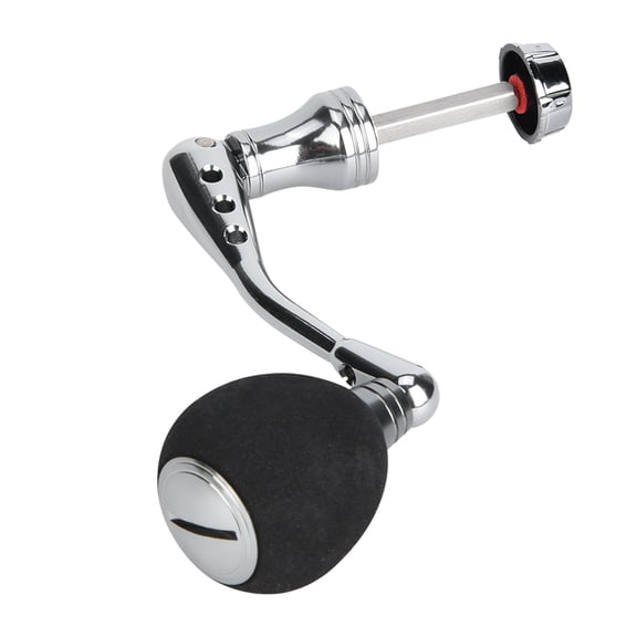 M Buder CNC Metal Fishing Reel Kits Handle Grip Rocker Arm Fishing Accessory Replacement Parts EVA L Size 8.1cm / 3.19 inches
