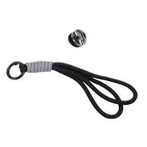 M Buder Camera Wrist Strap with 1/4 Inch Screw Black Quick Release Lanyard Anti Lost Hand Rope for Action Cameras