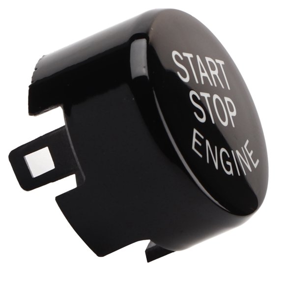 M Buder Car Engine One Button Start Stop Switch Replacement Cover for F30 G/F Chassis with Installation Tools (1.0 inch / 2.54 cm) Black