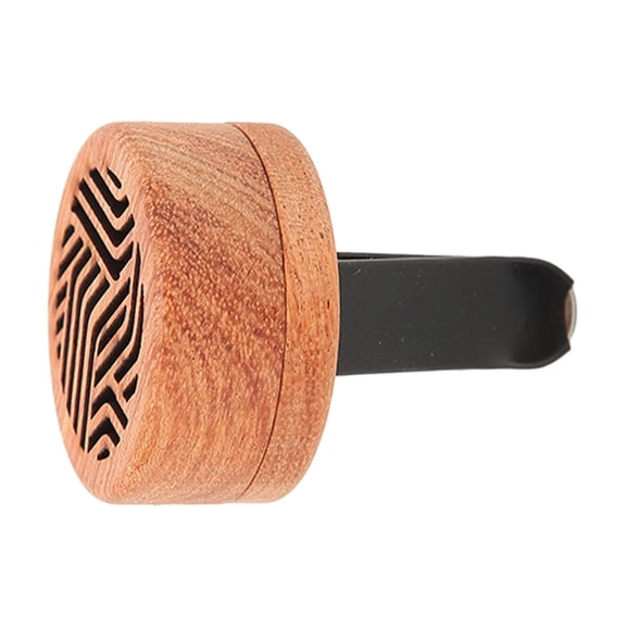 M Buder Car Essential Oil Diffusers Rosewood Fragrance Portable Mini Car Wood Diffuser with Volcanic Rock for Car Air Outlet, 5 inches / 12.7 cm