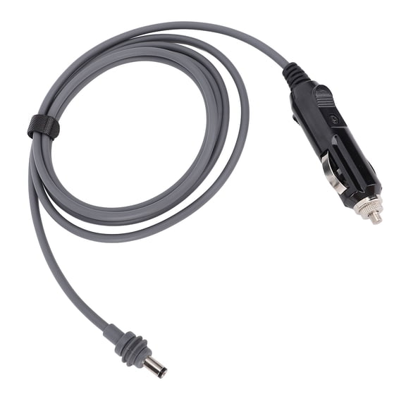M Buder Car Power Cable for Mini Dish IP68 Rainproof 12V-24V Cigar Lighter Plug to DC Power Supply Cord 16.4 ft / 5 m 19AWG Replacement Auto Cable Rubber Copper Wire