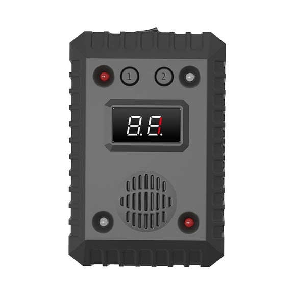 M Buder Car Under Hood Animal Repeller Rodent Rat Mice Deterrent Device with LED Strobe Light Alarm Sound for Trunk RV Indoor Warehouse