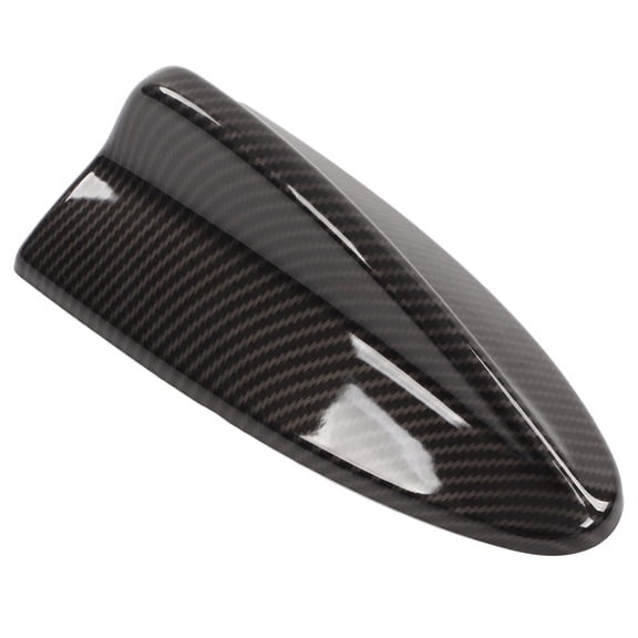 M Buder Carbon Fiber Style Shark Fin Antenna Cover Trim Radio Base Decoration for BMW 3 Series E90 2005-2011 (7.56 inches / 192 mm)