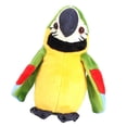 thumbnail image 1 of M Buder Cartoon Cute Electric Recording Learning Talking Plush Parrot Early Education Toy Interactive Singing Bird for Toddlers Kids (Green) - 7.87 inches / 20 cm, 1 of 9