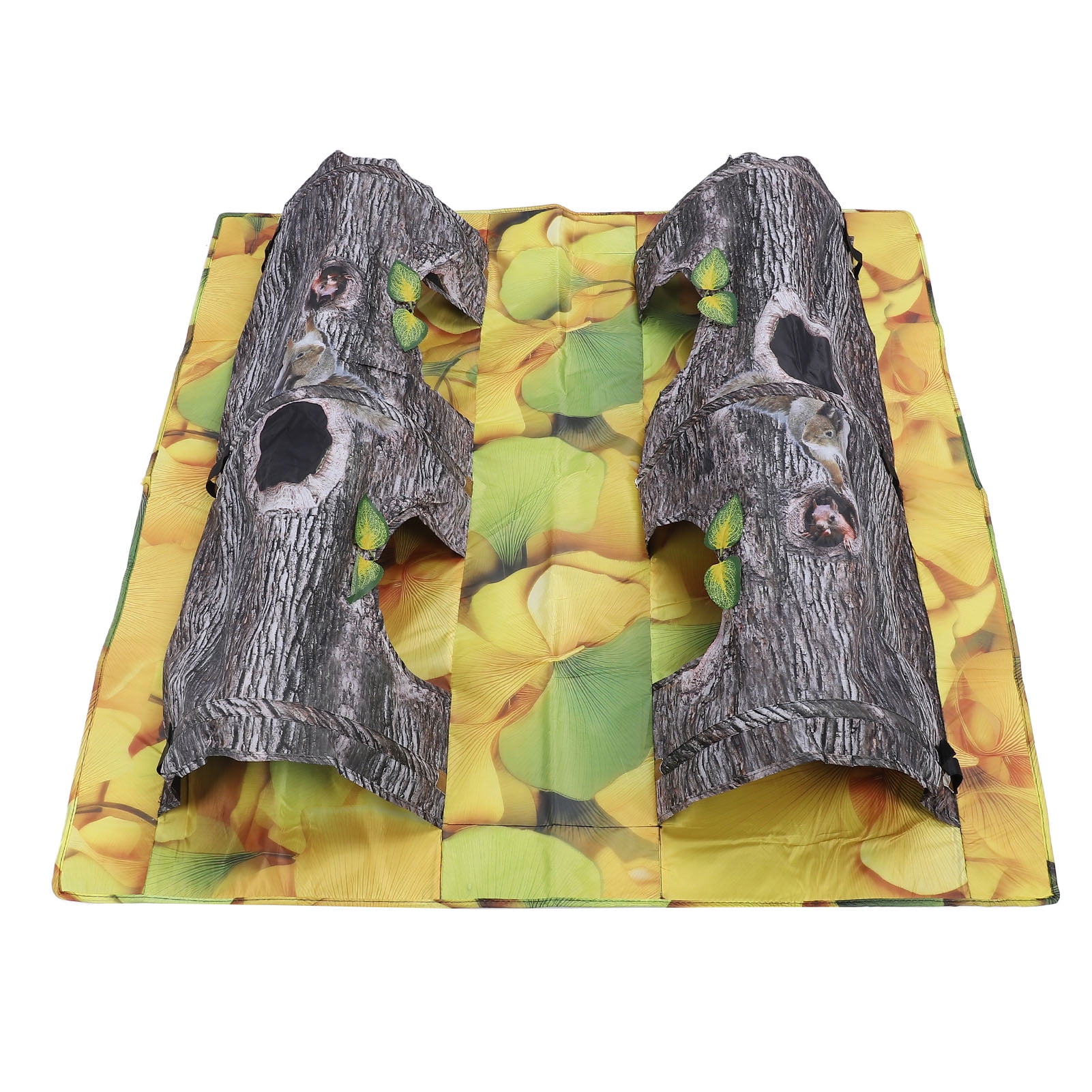 M Buder Cat Tunnel Foldable Cat Channel Toy, Interactive Pet Playing Mat, Bite Resistant Cat Activity Play Mat for Home, Multicolor, 12.99 inches / 33 cm