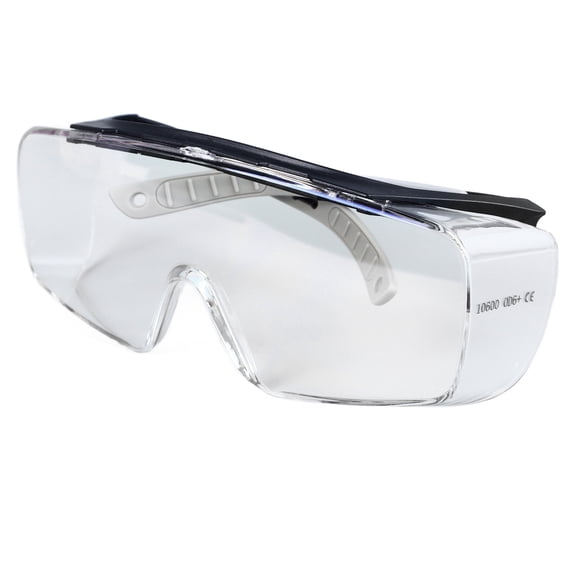 M Buder Co2 Laser Safety Glasses Professional 10600Nm Reflective Eye Protection Goggles for Engraver Cutter 7.87 inches / 20 cm Black/White 1 Count