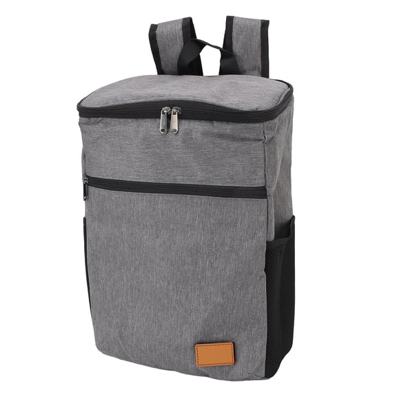 M Buder Cooler Bag Large Capacity Water Proof Double Shoulder Insulated Cooler Backpack Gray