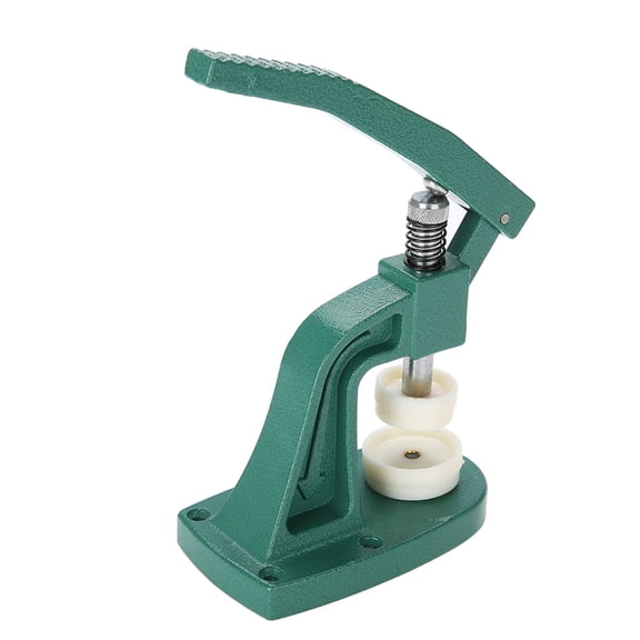 M Buder Crystal Watch Press Tool with 12 Nylon Dies, Wristwatch Back Case Cover Pressing Kit for Professional DIY Repair (11 x 10.85 x 19.6 cm / 4.37 x 4.27 x 7.72 inches)