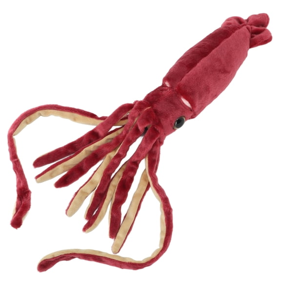 M Buder Cute Large Marine Sea Animal Stuffed Animal Soft Plush Octopus Doll Red - 11.81 Inches / 30 cm Squid Plushie, Perfect Washable Collectible Gift for Kids, Toddlers, and Ocean Animal Lovers