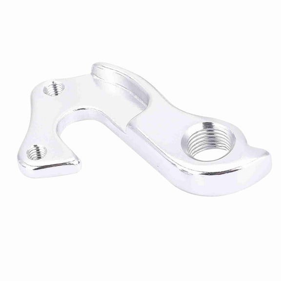 M Buder Cycling Bicycle Aluminium Alloy Rear Gear Mech Derailleur Hanger Hook Dropout Frame Tail Hook Replacement Accessory for Mountain Road Bikes Silver Type 288 (1.18 inches / 30 mm)