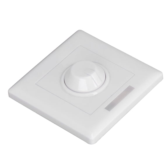 M Buder DC 12V 24V LED Light Dimmer Controller Switch with 12-Key IR Remote Stepless Brightness Adjustment for Home Improvement 3.94 inches / 10 cm Length