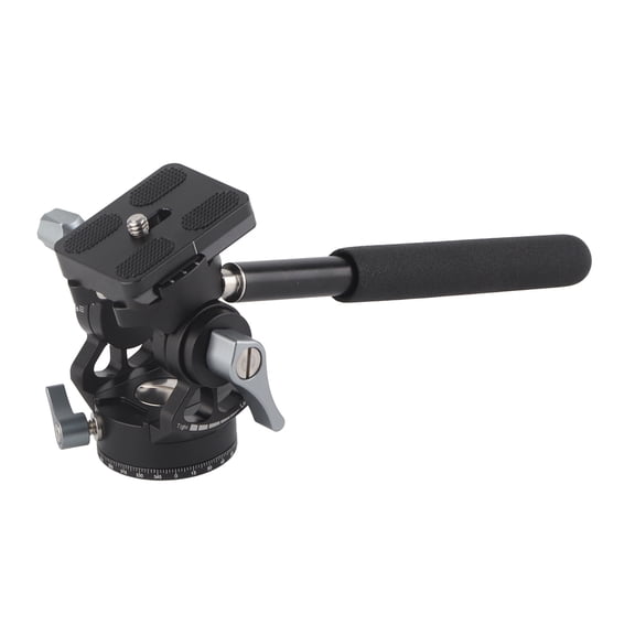 M Buder DT 03S SLR Camera Handle Hydraulic Tripod Head Aluminum Alloy Level Video Head Portable Damping Panoramic Photography Base[cite: 1]