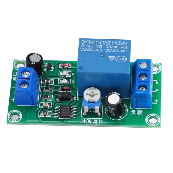 M Buder Delay Relay Module NE555 Time Delay Disconnect Circuit Board DC12V for Automotive Electronics (6.00 inches / 15.2 cm)[cite: 1]