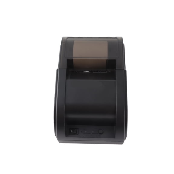 M Buder Desktop 58mm Thermal Receipt Printer, USB and Bluetooth Connection EU Plug (220-230V), Compatible with Windows Android iOS, 90mm/s Print Speed, POS Cash Drawer Interface, Black