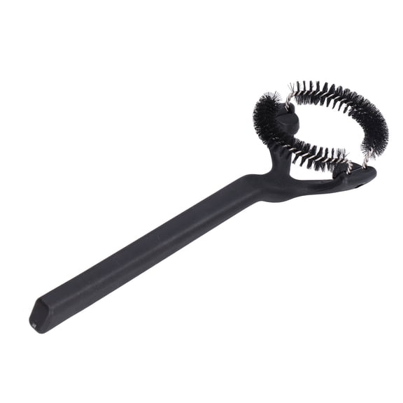 M Buder Detachable Coffee Machine Cleaning Brush, 58mm / 2.3in Prevent Scald Espresso Maker Round Clean Tool for Group Head, Nylon Bristles Maintenance Kit